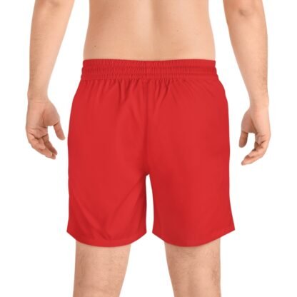 The Dobe´s Men's Mid-Length Swim Shorts (AOP) - Fun - red - Image 10