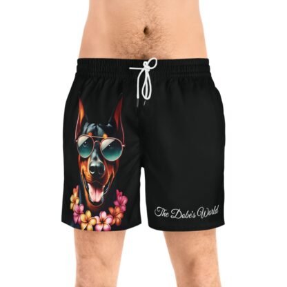 The Dobe´s Men's Mid-Length Swim Shorts (AOP) - Tropic - black - Image 9