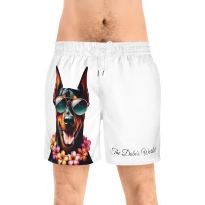 The Dobe´s Men's Mid-Length Swim Shorts (AOP) - Tropic - white - Image 9