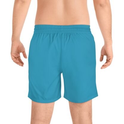 The Dobe´s Men's Mid-Length Swim Shorts (AOP) - Fun - turquoise - Image 4