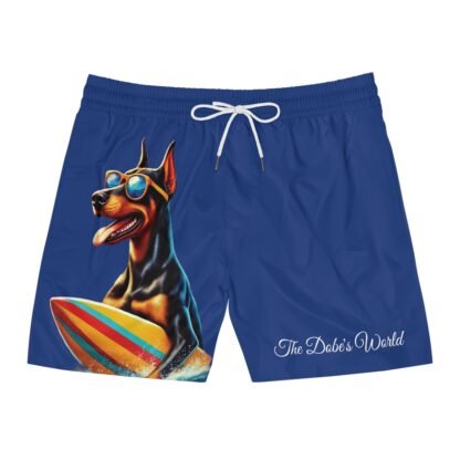 The Dobe´s Men's Mid-Length Swim Shorts (AOP) - Fun - darkblue