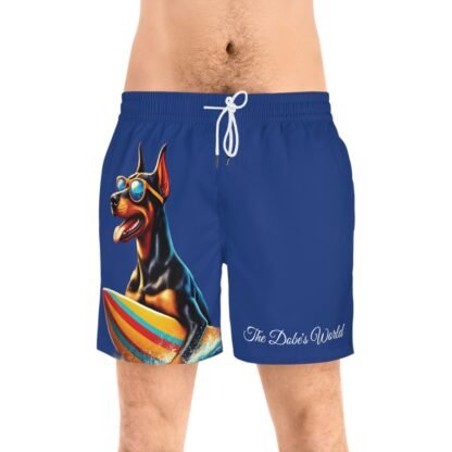 The Dobe´s Men's Mid-Length Swim Shorts (AOP) - Fun - darkblue - Image 3