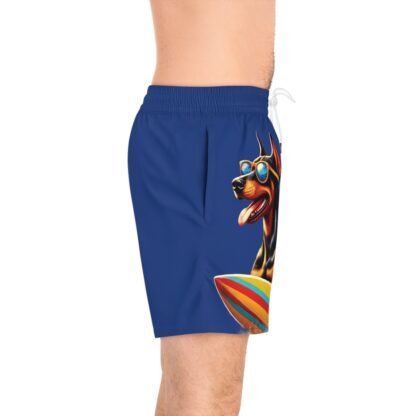 The Dobe´s Men's Mid-Length Swim Shorts (AOP) - Fun - darkblue - Image 5