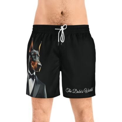The Dobe´s Men's Mid-Length Swim Shorts (AOP) - Series 2 - black - Image 3