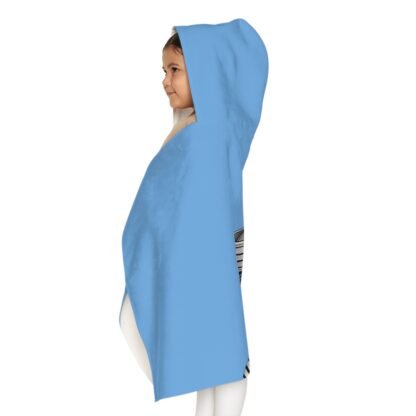 The Dobe´s Youth Hooded Towel - Nautic Puppy - light blue - Image 6
