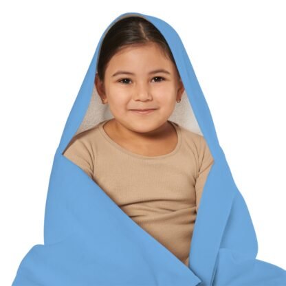 The Dobe´s Youth Hooded Towel - Nautic Puppy - light blue - Image 8