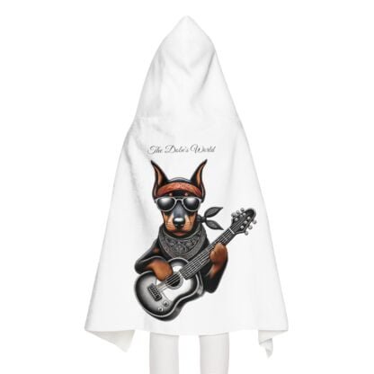 The Dobe´s Youth Hooded Towel - Rock Puppy - white - Image 5