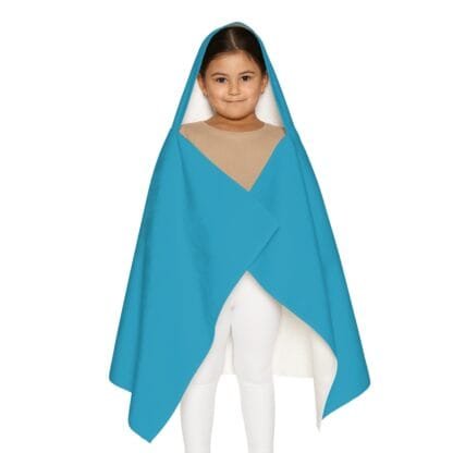 The Dobe´s Youth Hooded Towel - Surfer Puppy - turquoise - Image 4