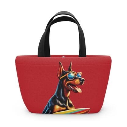 The Dobes Schopping Bag - Surfer - red - Image 2