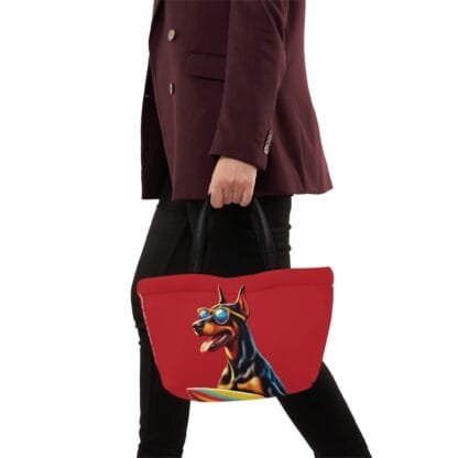 The Dobes Schopping Bag - Surfer - red - Image 6