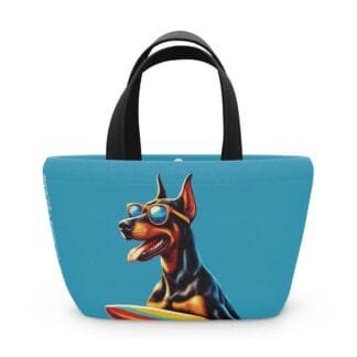 The Dobes Schopping Bag - Surfer - turquoise