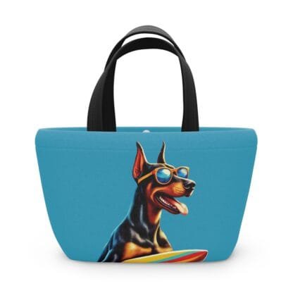 The Dobes Schopping Bag - Surfer - turquoise - Image 2