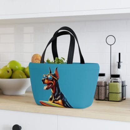 The Dobes Schopping Bag - Surfer - turquoise - Image 5
