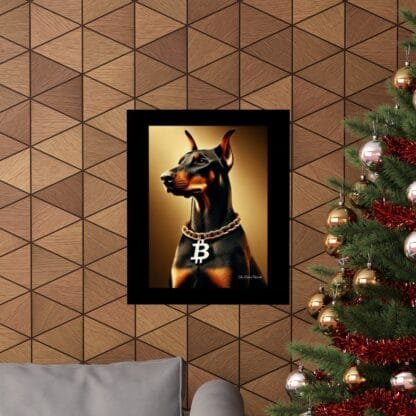 The Dobes Matte Vertical Posters - Bitcoin Doberman - Image 44