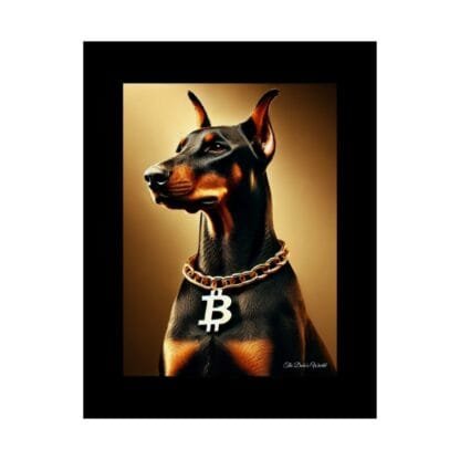 The Dobes Matte Vertical Posters - Bitcoin Doberman - Image 66