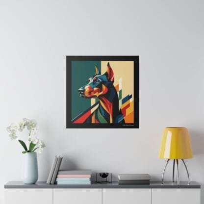 The Dobe´s Matte Canvas, Stretched, 0.75" - Art Deco - black - Image 26