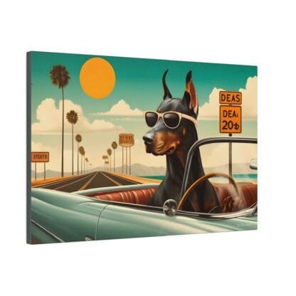 The Dobe´s Matte Canvas, Stretched, 0.75" - Cadillac - Image 30