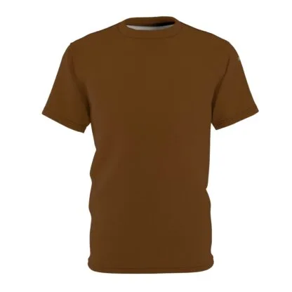 The Dobes Unisex Cut & Sew Tee (AOP) - Watching You - brown - Image 9