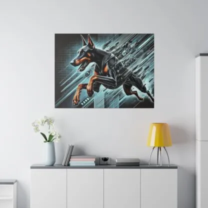 The Dobe´s Matte Canvas, Stretched, 0.75" - Futuristic - Image 16