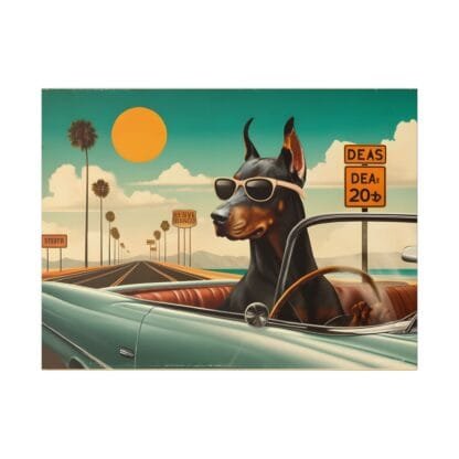 The Dobe´s Matte Canvas, Stretched, 0.75" - Cadillac - Image 13