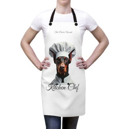 The Dobes Apron (AOP) - Kitchen Chef - white - Image 3