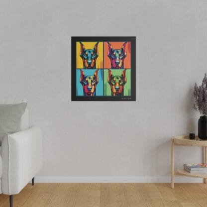 The Dobe´s Matte Canvas, Stretched, 0.75" - Four - black - Image 7