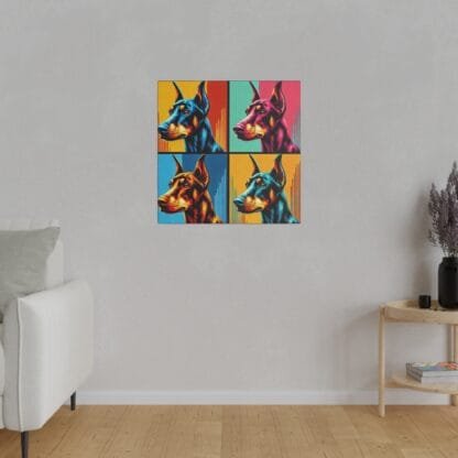 The Dobe´s Matte Canvas, Stretched, 0.75" - Four Colored 2 - Image 7