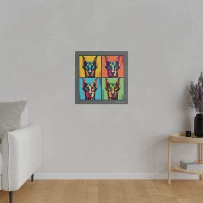 The Dobe´s Matte Canvas, Stretched, 0.75" - Four Colored - Image 29