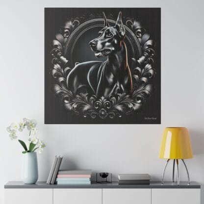 The Dobe Matte Canvas, Stretched, 0.75" - Doberman luxory - Image 28