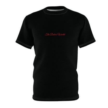 The Dobe's Unisex Cut & Sew Tee (AOP) - Come Closer - Image 2