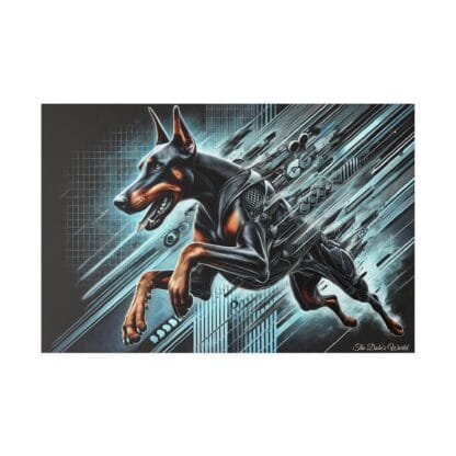 The Dobe´s Matte Canvas, Stretched, 0.75" - Futuristic - Image 9