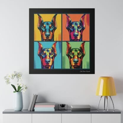 The Dobe´s Matte Canvas, Stretched, 0.75" - Four - black - Image 34