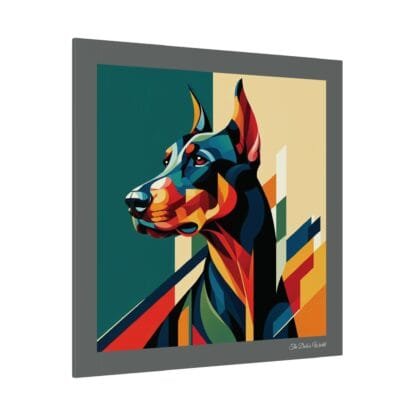 The Dobe´s Matte Canvas, Stretched, 0.75" - Art Deco - dark grey - Image 32