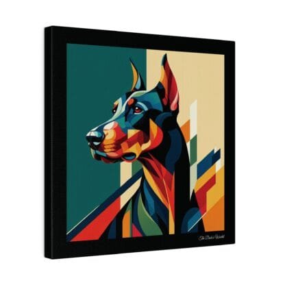 The Dobe´s Matte Canvas, Stretched, 0.75" - Art Deco - black - Image 14