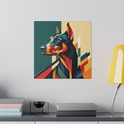The Dobe´s Matte Canvas, Stretched, 0.75" - Art Deco - mirror sides - Image 4