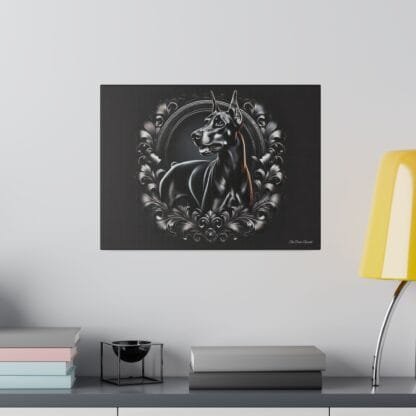 The Dobe Matte Canvas, Stretched, 0.75" - Doberman luxory - Image 4