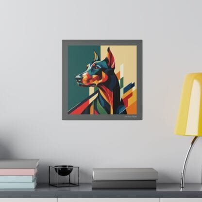 The Dobe´s Matte Canvas, Stretched, 0.75" - Art Deco - dark grey - Image 23