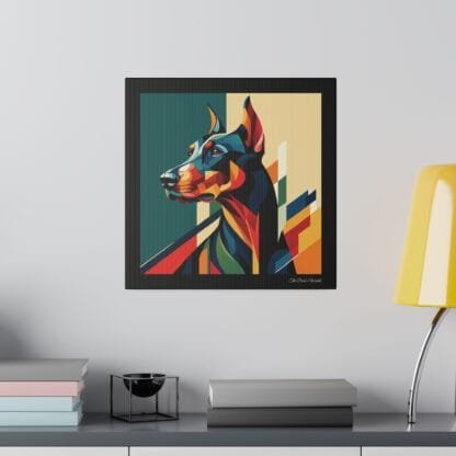 The Dobe´s Matte Canvas, Stretched, 0.75" - Art Deco - black - Image 4