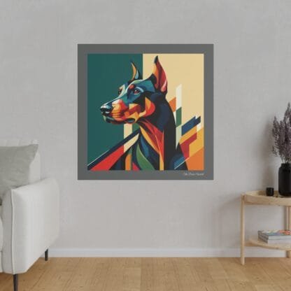 The Dobe´s Matte Canvas, Stretched, 0.75" - Art Deco - dark grey - Image 33