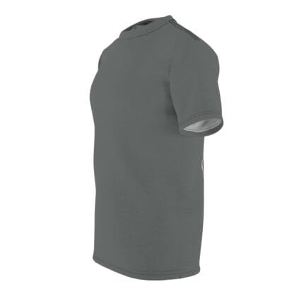 The Dobe's Unisex Cut & Sew Tee (AOP) - Own a Doberman - dark grey - Image 10
