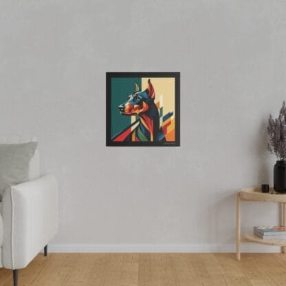 The Dobe´s Matte Canvas, Stretched, 0.75" - Art Deco - black - Image 25