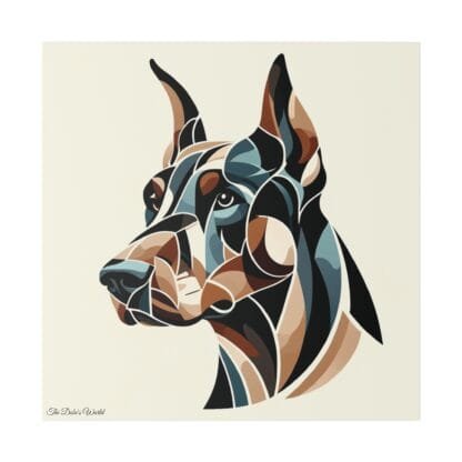 The Dobe´s Matte Canvas, Stretched, 0.75" - Doberman Art - Image 32
