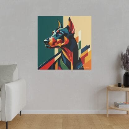 The Dobe´s Matte Canvas, Stretched, 0.75" - Art Deco - mirror sides - Image 11