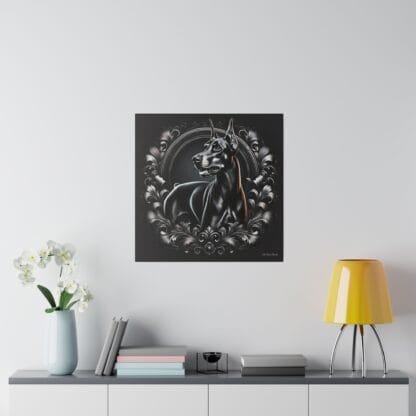 The Dobe Matte Canvas, Stretched, 0.75" - Doberman luxory - Image 46