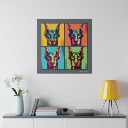 The Dobe´s Matte Canvas, Stretched, 0.75" - Four Colored - Image 8