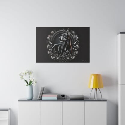 The Dobe Matte Canvas, Stretched, 0.75" - Doberman luxory - Image 12
