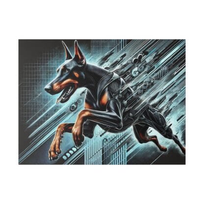 The Dobe´s Matte Canvas, Stretched, 0.75" - Futuristic - Image 13