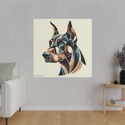 The Dobe´s Matte Canvas, Stretched, 0.75" - Doberman Art - Image 33
