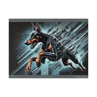 The Dobe´s Matte Canvas, Stretched, 0.75" - Futuristic