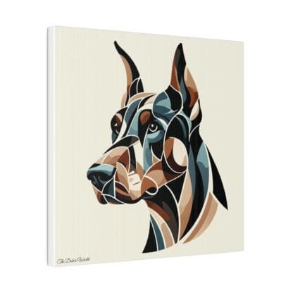 The Dobe´s Matte Canvas, Stretched, 0.75" - Doberman Art - Image 21
